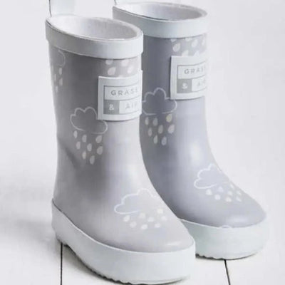 Color Changing Rain Boots - Gray