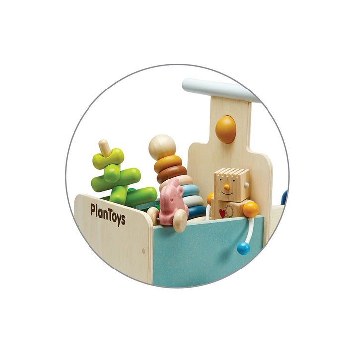 Plan Toys Delivery Bike - Orchard | Bee Like Kids