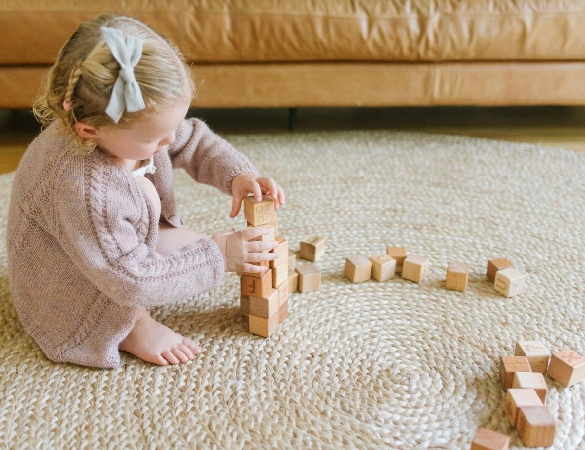 Deluxe ABC & 123 Blocks | Bannor Toys | Bee Like Kids