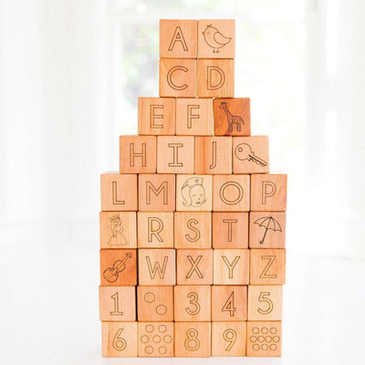 Deluxe ABC & 123 Blocks | Bannor Toys | Bee Like Kids