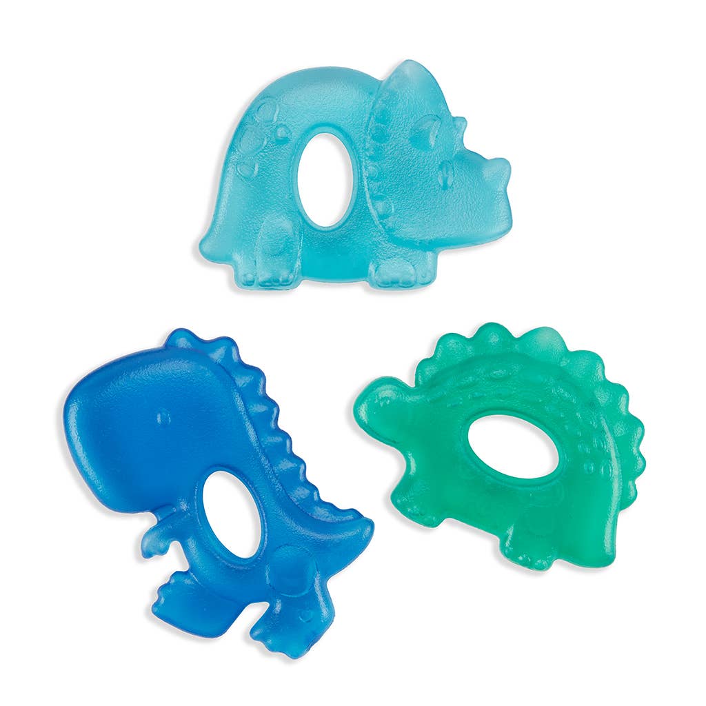 Dino Water Filled Teethers - 3 Pack | Itzy Ritzy | Baby Essentials - Bee Like Kids