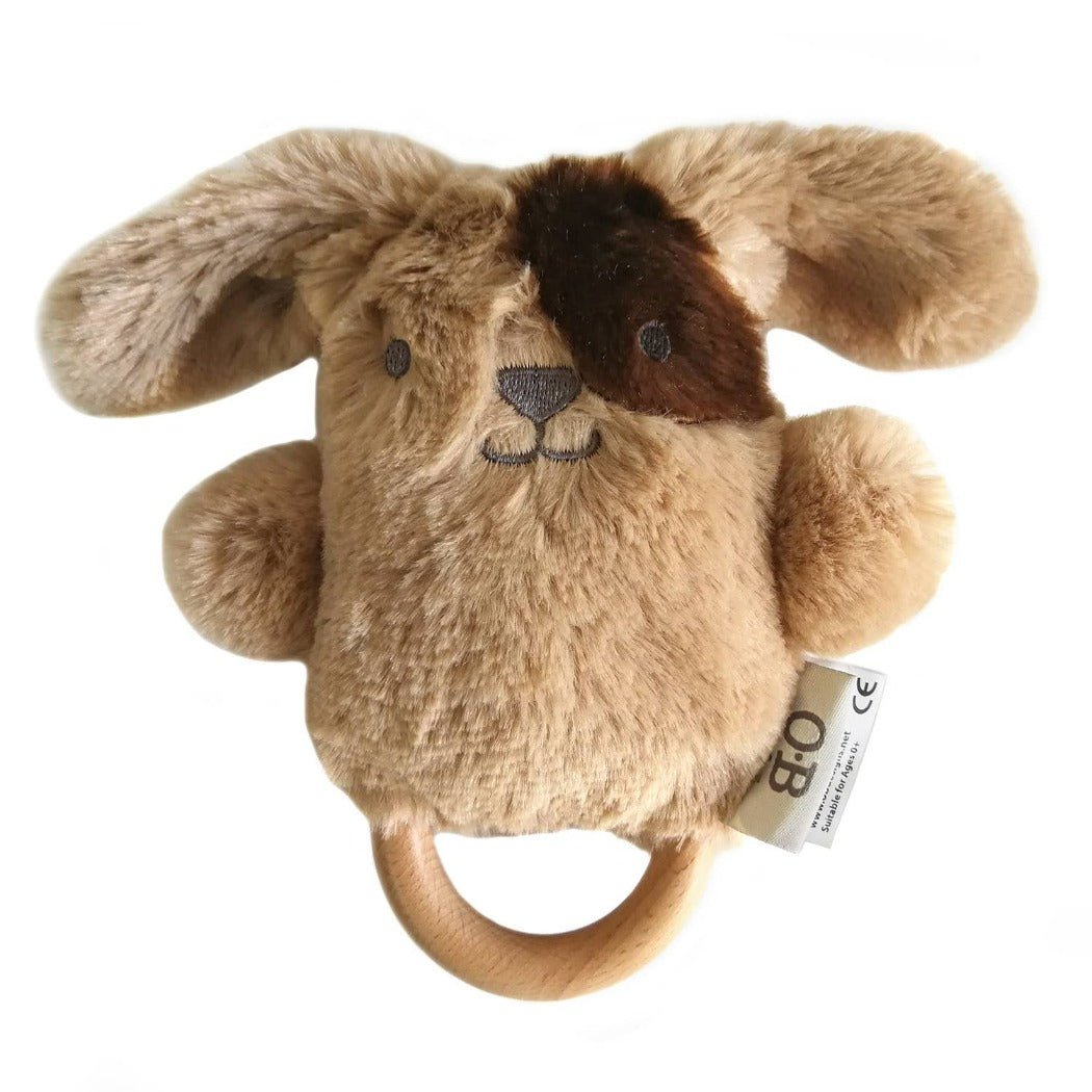 Dog Wooden Teether - Dave | Eco-Friendly | Bee Like Kids