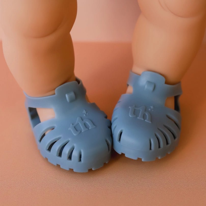 Doll Jelly Sandals - Blue