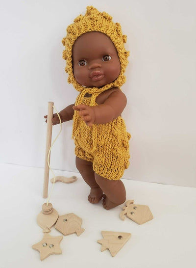 Doll Knit Bubble Romper Set | Bee Like Kids | Doll Accessories - Bee Like Kids
