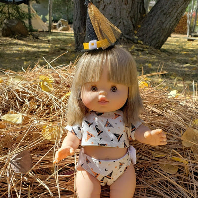 Doll Witch Hat Halloween Outfit | Bee Like Kids | Doll Accessories - Bee Like Kids