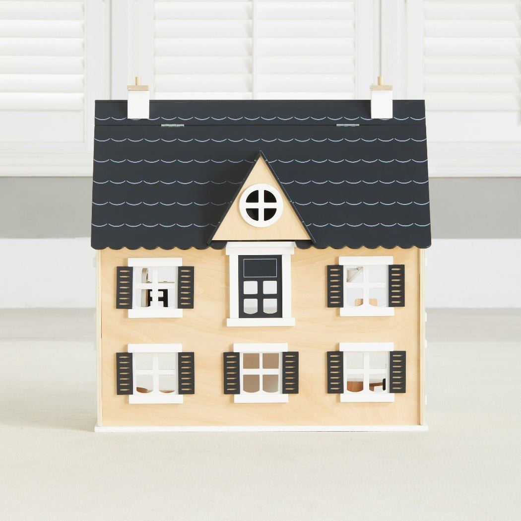 Wonder adn Wise Wooden Dollhouse | Bee Like Kids