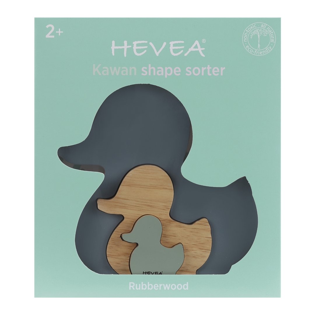 Duck Shape Sorter | Hevea | Toys - Bee Like Kids