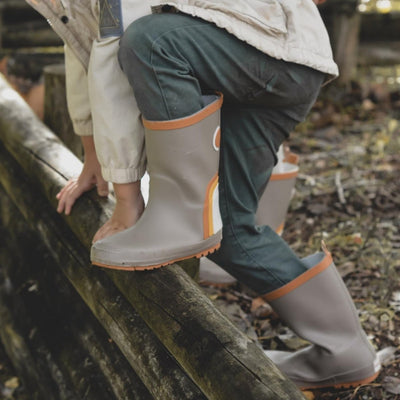 Eco-Friendly Rain Boots- Stone