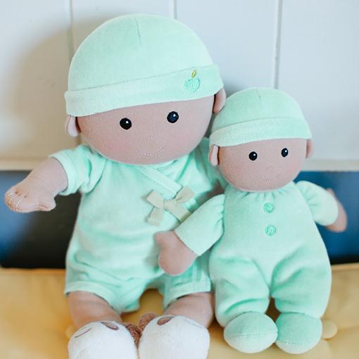 First Baby Doll - Mint | Apple Park | Dolls - Bee Like Kids