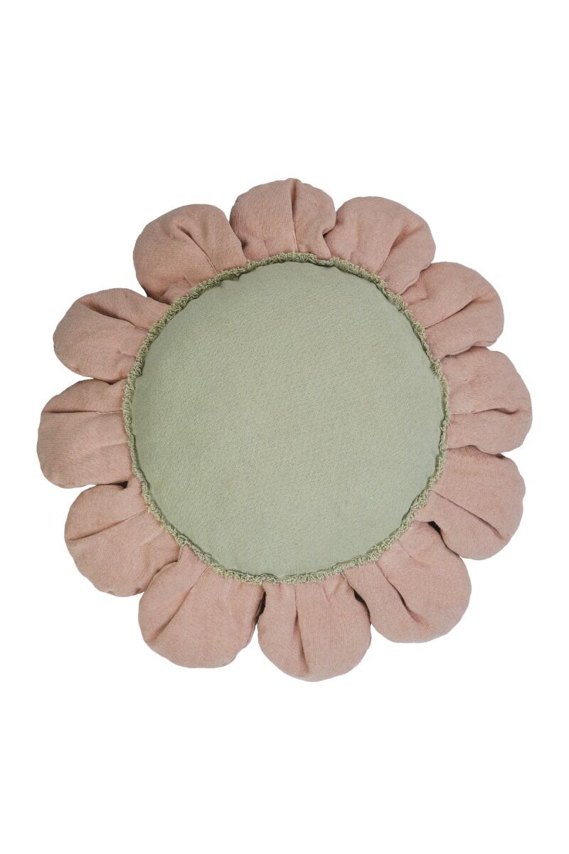 Floor Cushion Pink Daisy
