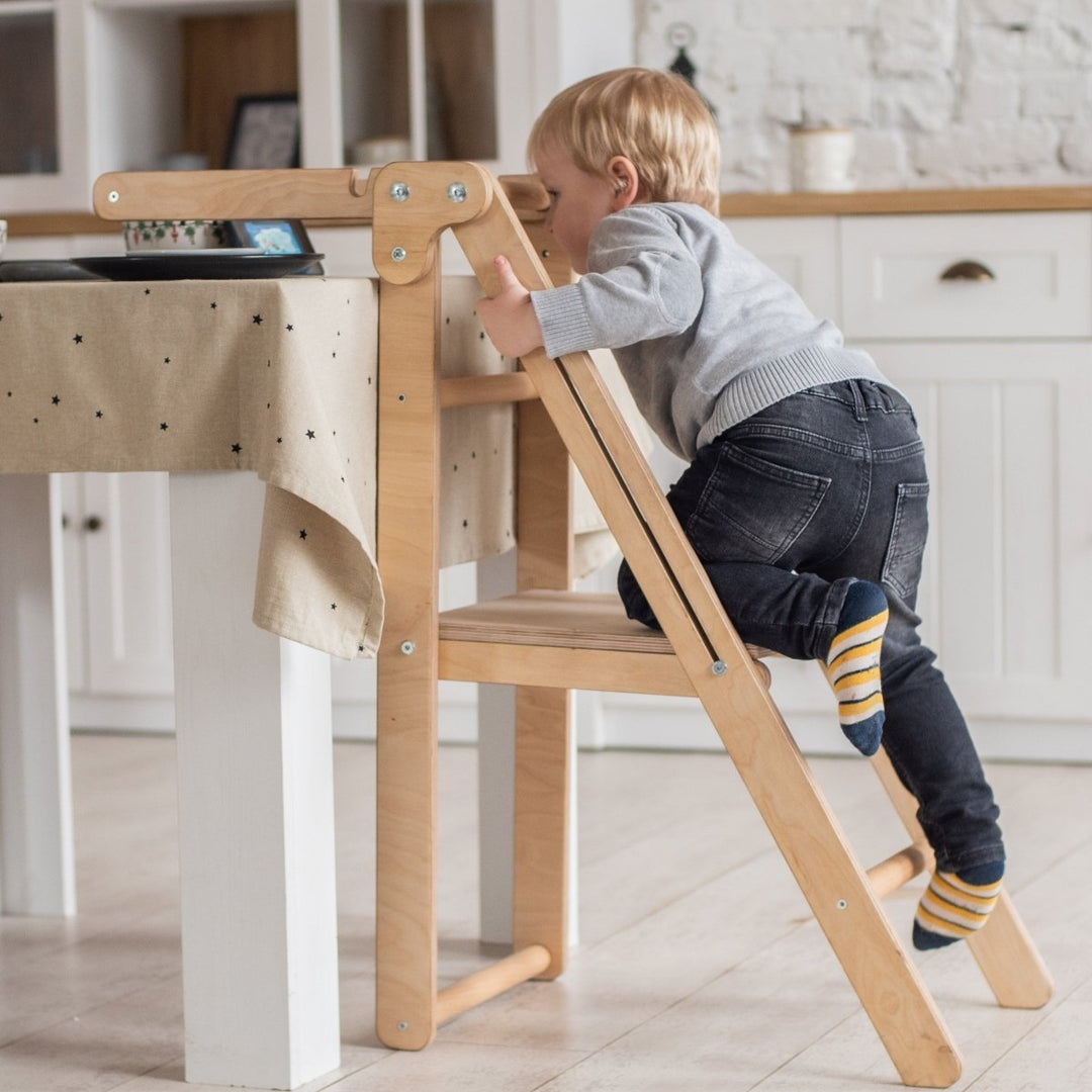 Foldable Step Stool for Toddlers Bee Like Kids