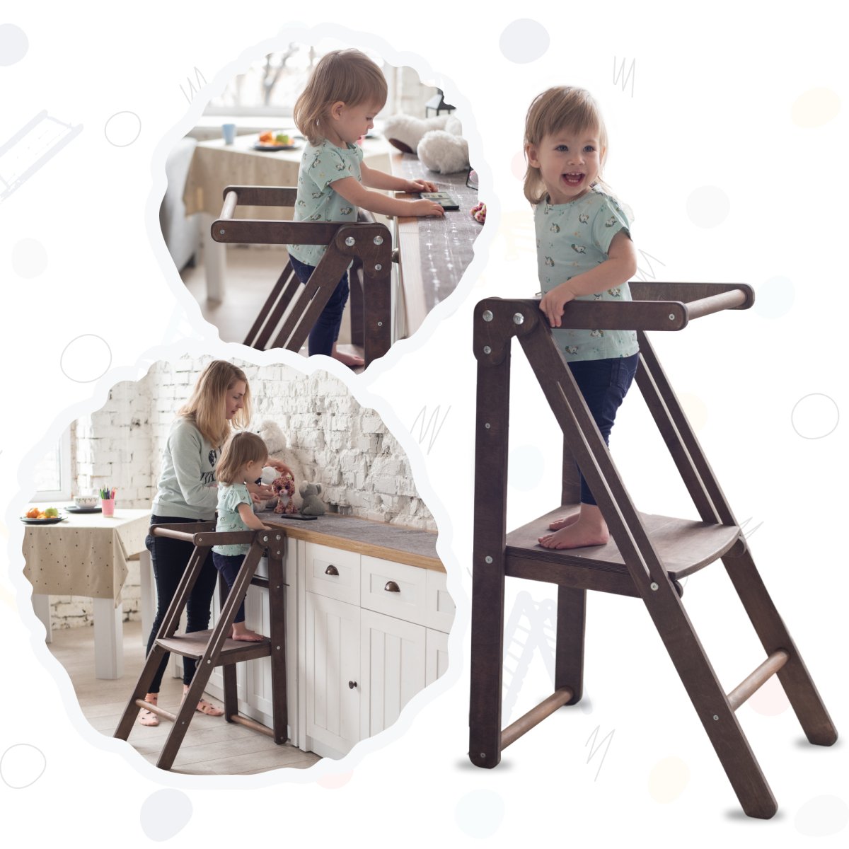 Foldable Step Stool for Toddlers