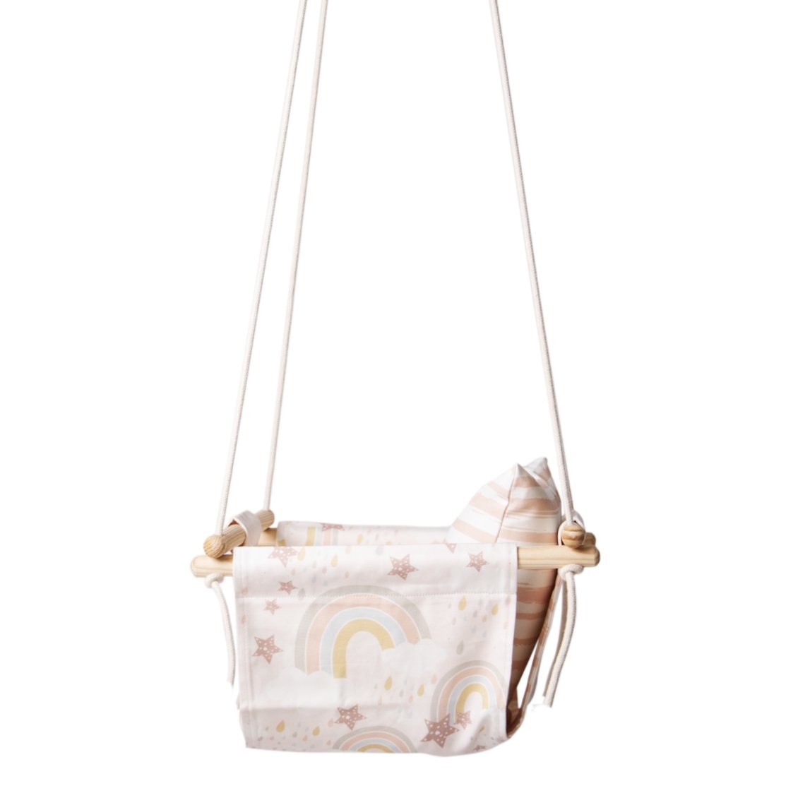 Follow your Rainbow Baby Swing | Mada in Lisbon | Toys - Bee Like Kids