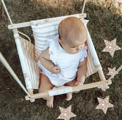 Follow your Rainbow Baby Swing | Mada in Lisbon | Toys - Bee Like Kids