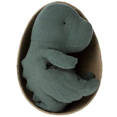 Gantosaurus in Egg, Small - Dark Petrol