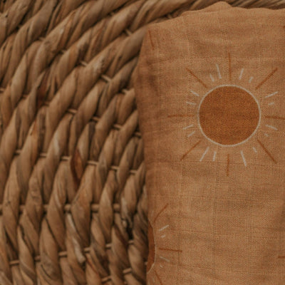 Golden Hour Muslin Swaddle | Brixton Phoenix | Bedding - Bee Like Kids