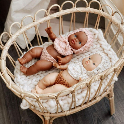 Hazel Doll Crib | Minikane Doll Crib | Bee Like Kids