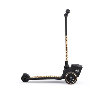 Highway Kick 2 Lifestyle Scooter Leopard | Scoot and Ride | Kids 3 wheel Scooter | Bee Like Kids