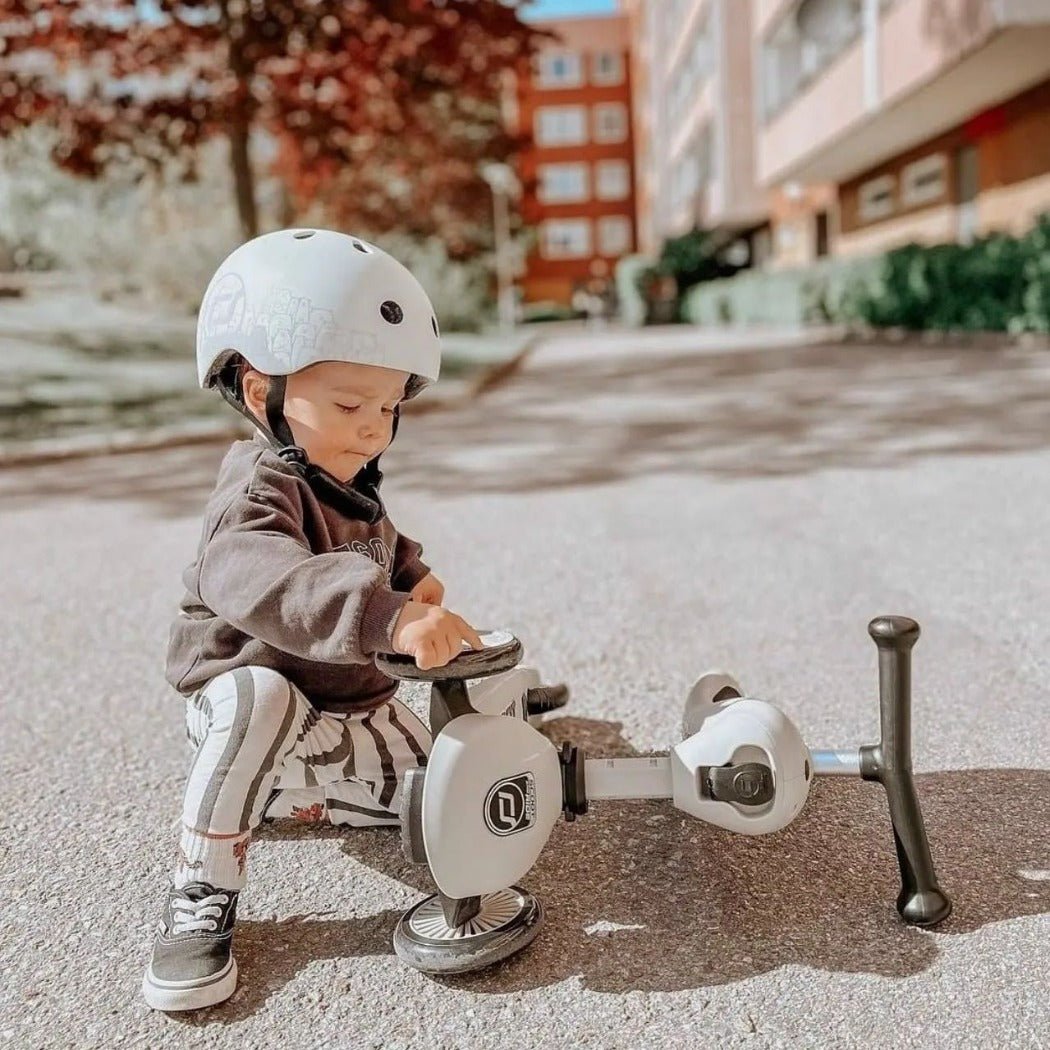 HighwayKick 1 Scooter - Ash | Toddler Scooter | Bee Like Kids