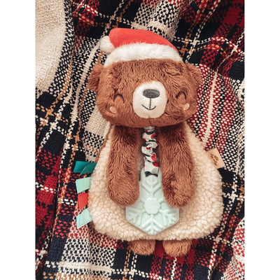 Holiday Bear Plush + Teether Toy | Itzy Ritzy | Lovey - Bee Like Kids