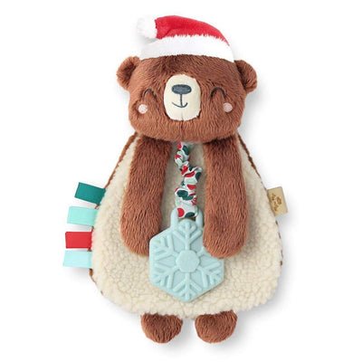 Holiday Bear Plush + Teether Toy | Itzy Ritzy | Lovey - Bee Like Kids