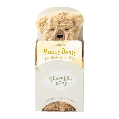 Honey Bear Snuggler + Intro Book - Gratitude