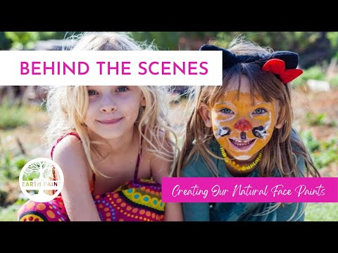 Mini Natural Face Paint Kit | Natural Earth Paint | Bee Like Kids