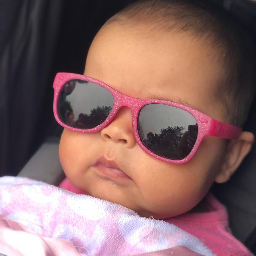 Kelly Kapowski Shades - Baby | Pink Unbreakable baby Sunglasses | Roshanbo | Bee Like Kid