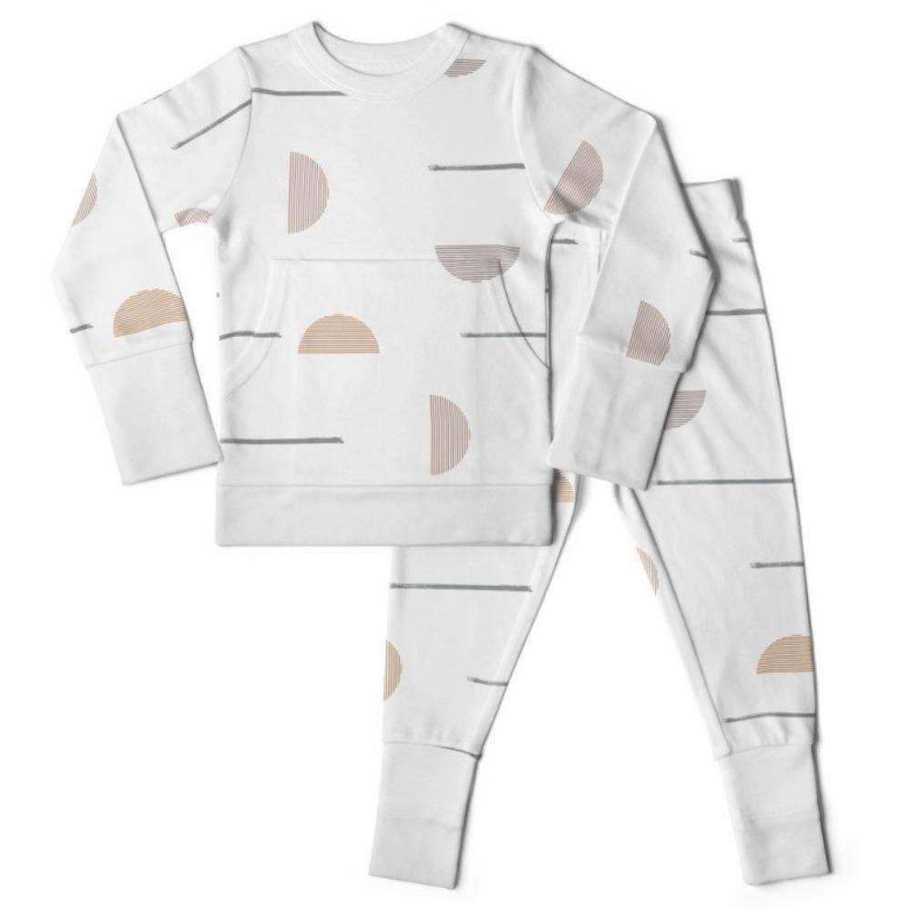 Kids Loungewear - Geo Dash | goumikids | Kids Pajamas - Bee Like Kids