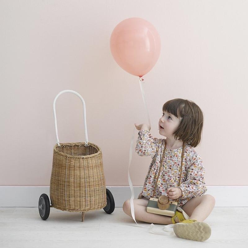 Kids Rattan Luggy Basket | EcoFreax | Doll Accessories - Bee Like Kids