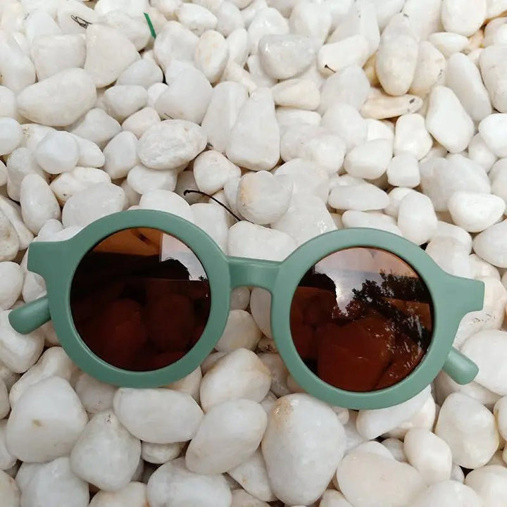 Kids Round Retro Sunglasses
