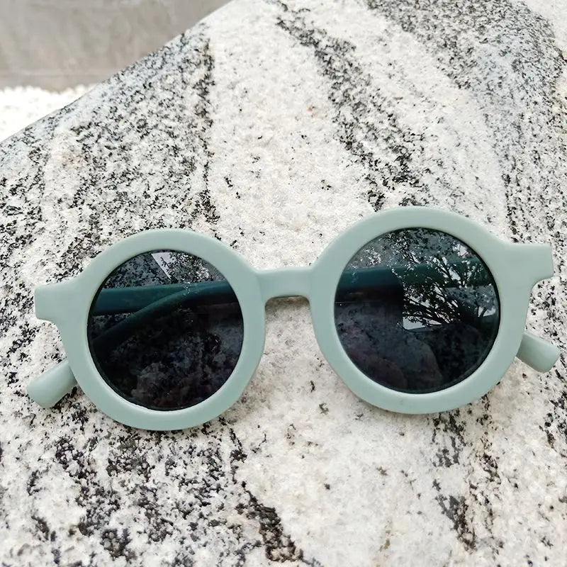 Kids Round Retro Sunglasses