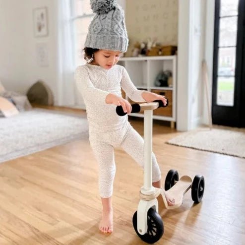 Toddler Wooden Scooter | Kinderfeets | Bee Like Kids