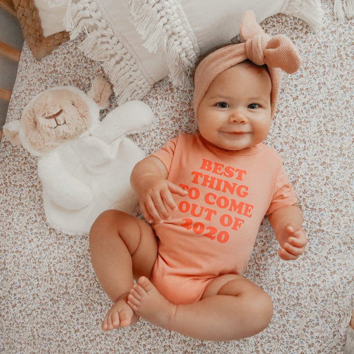 O.B Designed Lamb Baby Lovey | Non-Toxic Baby Toy | Bee Like Kids