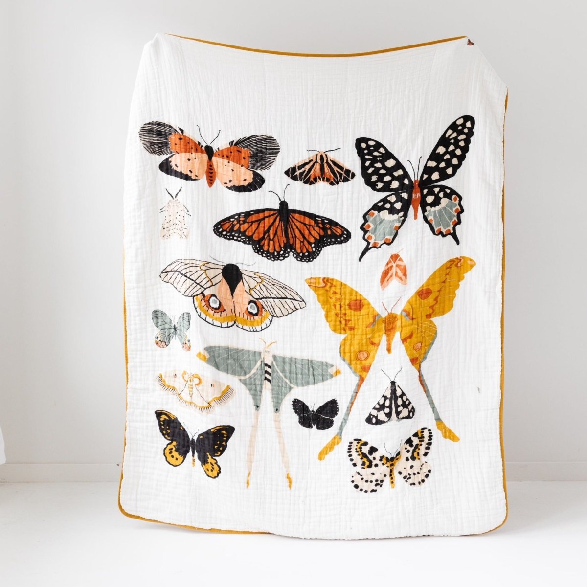 Large Butterfly Collector Throw Blanket