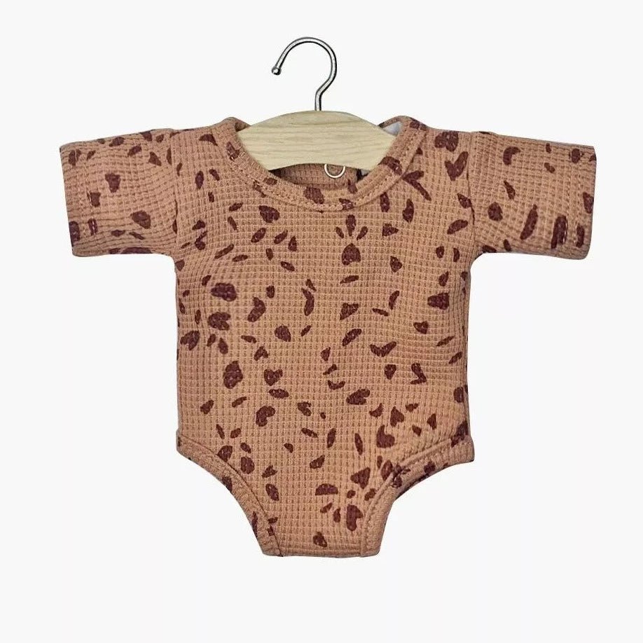 Baby Doll Short-Sleeved Knit Bodysuit