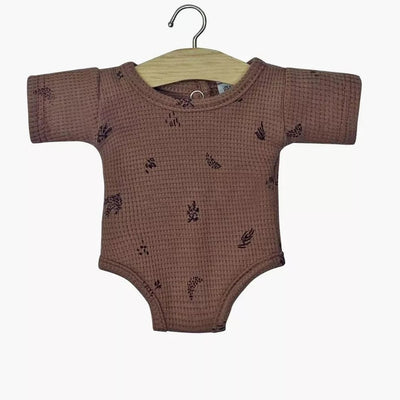 Baby Doll Short-Sleeved Knit Bodysuit