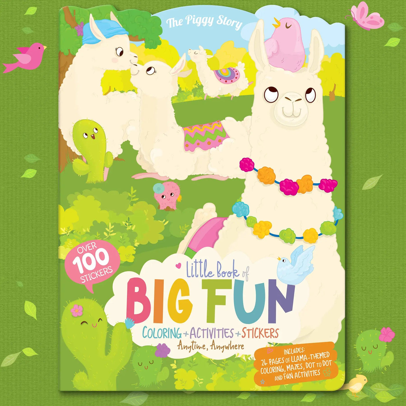 Coloring Book |Activity Book | Lama Glama Llama