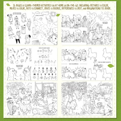 Little Book of Big Fun Activity Book - Lama Glama Llama