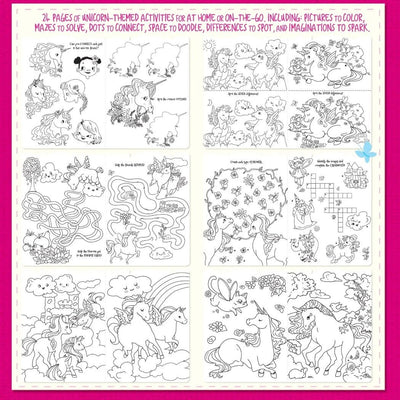 Little Book of Big Fun Activity Book | Unicorn Land | Coloring Book | Bee Like Kids