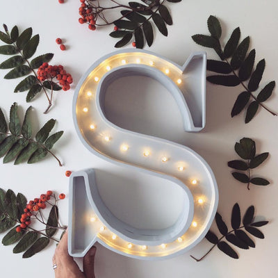 Little Lights Letter Lamps A-Z