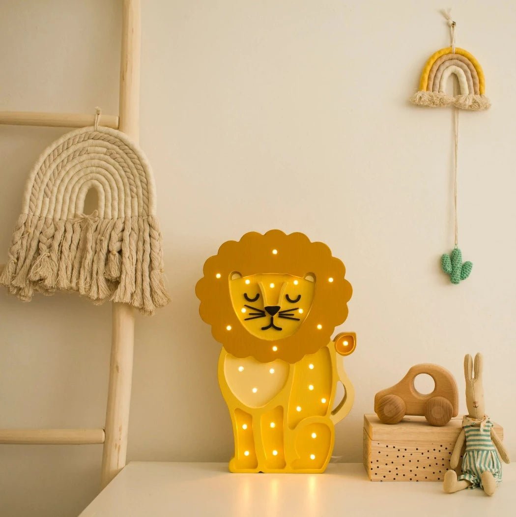 Little Lights Lion Lamp | Bee Like Kids
