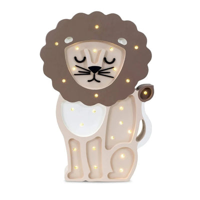 Little Lights Lion Lamp Beige | Bee Like Kids