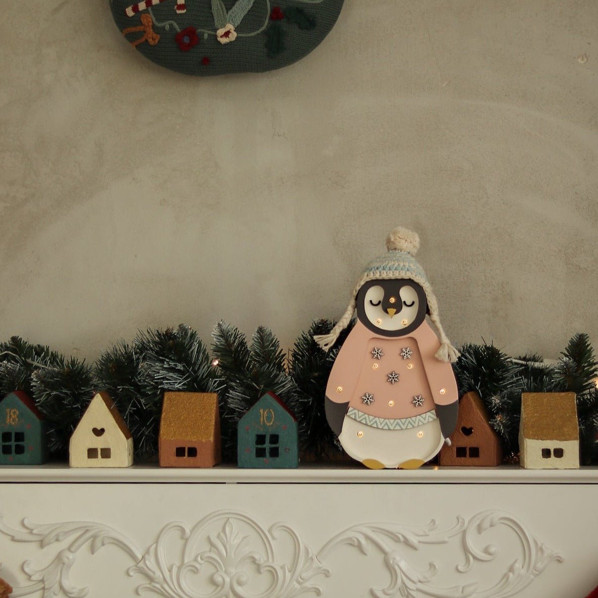 Little Lights Mini Holiday Penguin Lamp ~ Limited Edition