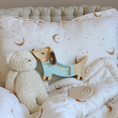 Little Lights Mini Puppy Lamp | Baby and Children Night Light and Lamps | Bee Like Kids