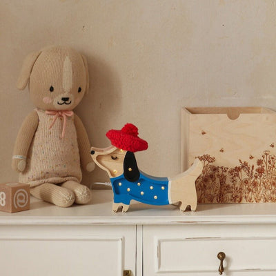 Little Lights Mini Puppy Lamp | Baby and Children Night Light and Lamps | Bee Like Kids