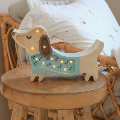Little Lights Mini Puppy Lamp | Baby and Children Night Light & Lamps |Bee Like Kids