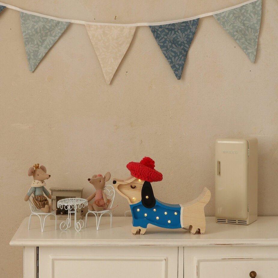 Little Lights Mini Puppy Lamp | Baby and Children Night Light and Lamps | Bee Like Kids