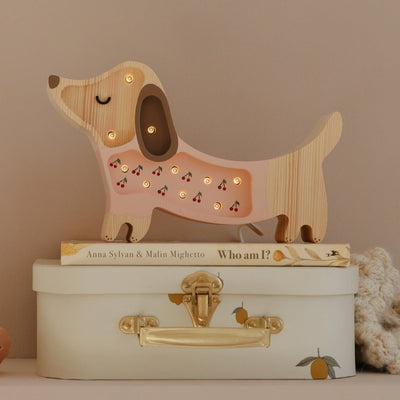 Little Lights Mini Puppy Lamp | Baby and Children Night Light & Lamps |Bee Like Kids