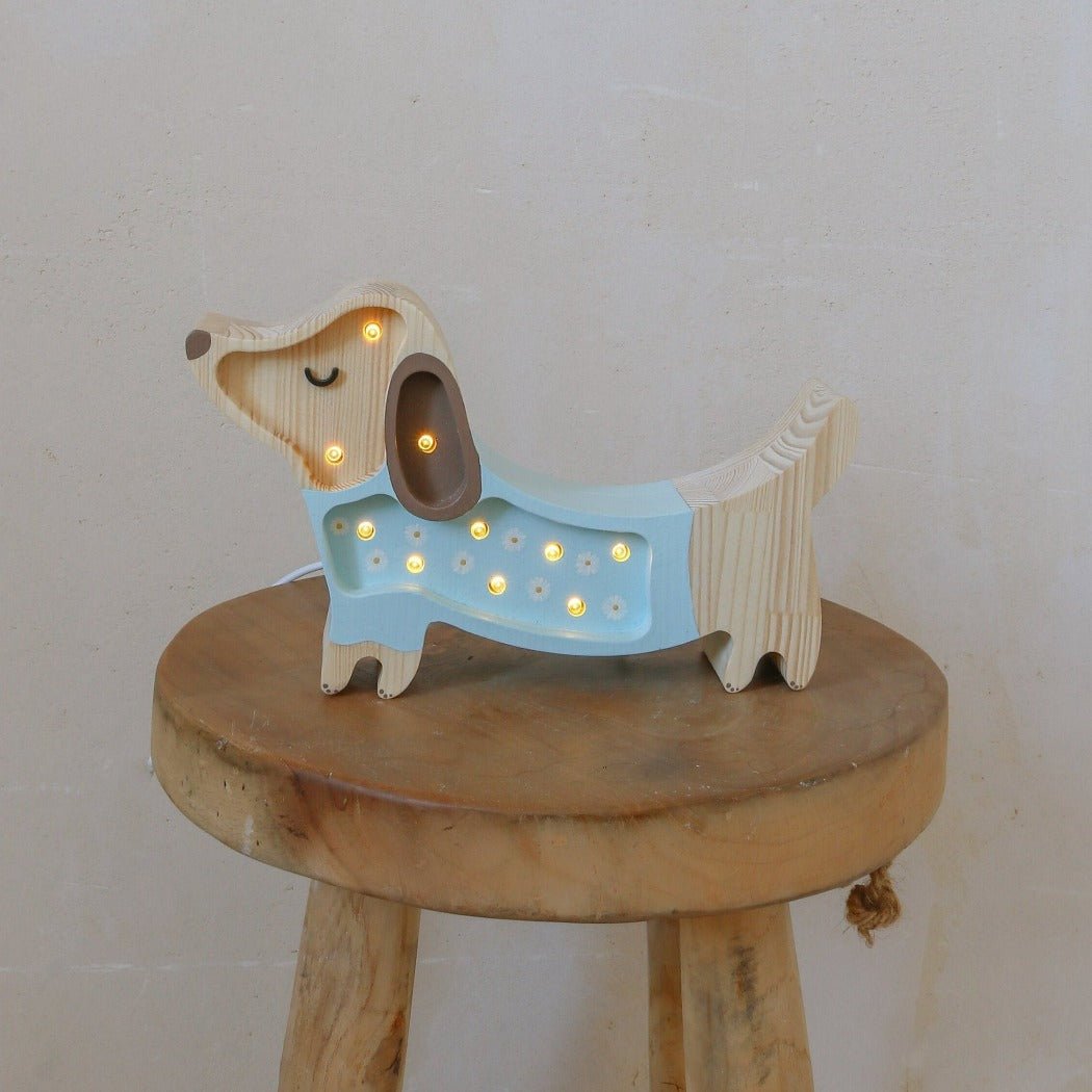Little Lights Mini Puppy Lamp | Baby and Children Night Light and Lamps |Bee Like Kids